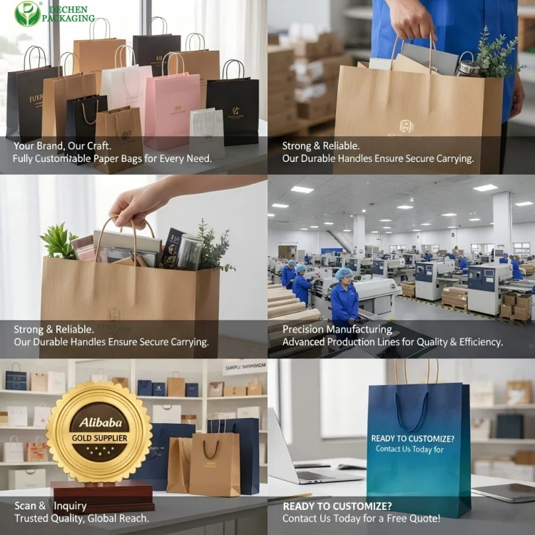  Heavy Duty Paper Bags With Handles